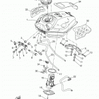 XSR700  (XSR700MW/XSR700MCW) Топливный бак