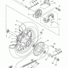 TTR50E  (TTR50EJ) Переднее колесо