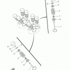 XSR700  (XSR700MW/XSR700MCW) Клапана