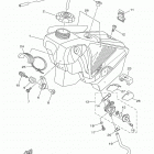 YZ125 (YZ125J2) Топливный бак