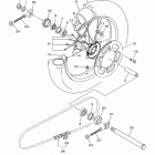 WR450F (WR450FJ) Переднее колесо