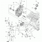XSR700  (XSR700MW/XSR700MCW) Водяной насос