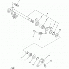 XSR700  (XSR700MW/XSR700MCW) Вал переключения