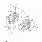 TW200  (TW200J1/TW200J1C) Картер двигателя