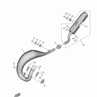 YZ65  (YZ65M) Выхлопная система