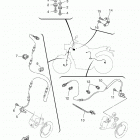 XSR700  (XSR700MW/XSR700MCW) Электрика 3