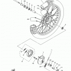 TTR110E  (TTR110EJ) Переднее колесо