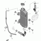 YZ65  (YZ65M) Радиатор и Патрубки