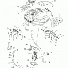 XSR700  (XSR700MW/XSR700MCW) Топливный бак