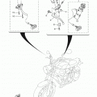XSR700  (XSR700MW/XSR700MCW) Рулевые переключатели