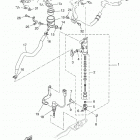 XSR700  (XSR700MW/XSR700MCW) Задний торм цилиндр