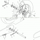 WR250F  (WR250FJ) Переднее колесо