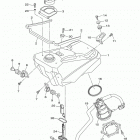 YZ450FX  (YZ450FXJ) Топливный бак