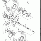 LT300E Quad Runner Заднее колесо