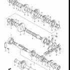 LT300E Quad Runner Трансмиссия