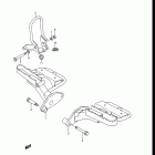 LT300E Quad Runner Подножки