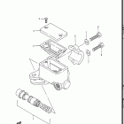 LT300E Quad Runner Главный тормозной цилиндр,передний