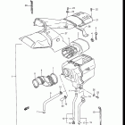 LT300E Quad Runner Воздухозаборник
