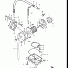 LT300E Quad Runner Масляный и топливный насос