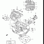 LT300E Quad Runner Головка цилиндра