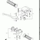 LT300E Quad Runner Рулевые переключатели