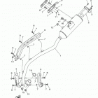 TTR110 (TTR110EH) Выхлопная система