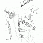 SR400 (SR400HCB/SR400HB) Цепь механизма газораспределения