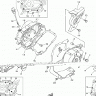 TTR110 (TTR110EH) Крышка картера двигателя