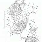 WR250F (WR250FH) Картер двигателя