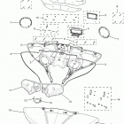V STAR 1300 DELUXE (XVS13BGHB/XVS13BGHCB) Облицовка зеркала