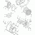 FJR1300ES (FJR13ESJCL/FJR13ESJL) Крышка картера двигателя