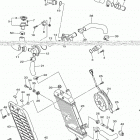 V STAR TOURER (XVS13CTHCL/XVS13CTHL) Радиатор и Патрубки