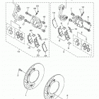 V STAR 1300 DELUXE (XVS13BGHB/XVS13BGHCB) Передний суппорт