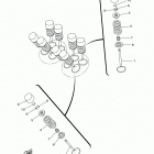 MT07 (MT07JCL/MT07JL/MT07JCW/MT07JW/MT07JCGY/MT07JGY) Клапана