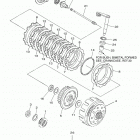 WR450F (WR450FH) Сцепление