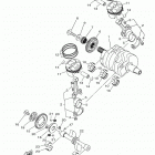 R3 (YZFR3HL/YZFR3HB) Коленчатый вал и Поршень