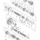 V STAR TOURER (XVS13CTHL/XVS13CTHCL) Трансмиссия