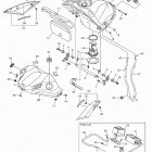 YZFR1S (YZFR1SHGY/YZFR1SHCGY) Топливный бак