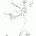 YZ85 (YZ85H) Главный тормозной цилиндр