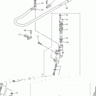 WR450F WR450FH Задний торм цилиндр