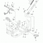 WR450F (WR450FH) Подножки