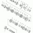 WR450F (WR450FJ) Трансмиссия