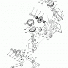 R3 YZFR3HL/YZFR3HB Коленчатый вал и Поршень