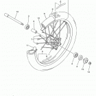 WR450F WR450FH Переднее колесо