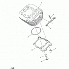 TW200 (TW200H1/TW200H1C) Цилиндры