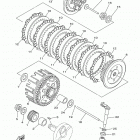 YZ85 (YZ85H) Сцепление