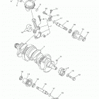 FJR1300ES (FJR13ESJCL/FJR13ESJL) Коленчатый вал и Поршень