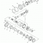FJR1300ES (FJR13ESJCL/FJR13ESJL) Промежуточный ведущий вал