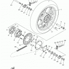 R3 (YZFR3HL/YZFR3HB) Переднее колесо