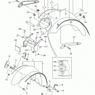 V STAR TOURER (XVS13CTHCL/XVS13CTHL) Крыло